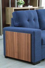 3 Piece Upholstered Sectional - Furniture Home Direct