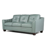 Modern Tufted Leather Sofa - Furniture Home Direct