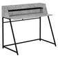 Computer Desk For Home Office, Laptop, Storage Shelves, Marble Look Contemporary & Modern - Furniture Home Direct