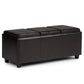 Avalon - Multi Functional Storage Ottoman - Furniture Home Direct