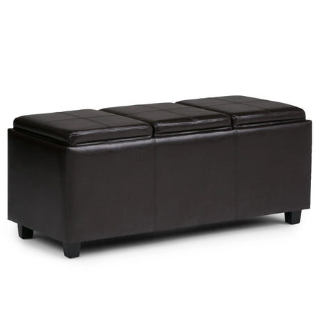 Avalon - Multi Functional Storage Ottoman - Furniture Home Direct
