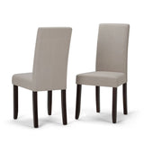 Acadian - Upholstered Parson Dining Chair (Set of 2) - Furniture Home Direct