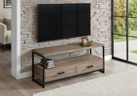 TV Stand, Console, Media Entertainment Center, Storage Drawers, Living Room, Bedroom, Contemporary, Modern - Furniture Home Direct