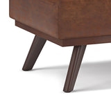 Owen - Lift Top Large Coffee Table Storage Ottoman, Mid Century Style - Furniture Home Direct