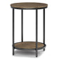 Jenna - Handcrafted Round Side Table - Furniture Home Direct