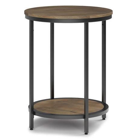 Jenna - Handcrafted Round Side Table - Furniture Home Direct