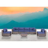 Outdoor Wicker Seating Group With Cushions - Furniture Home Direct