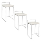 Fuji - Elegant Design Contemporary Stackable Counter Stool - Furniture Home Direct