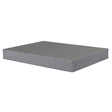 King Size Bed Foundation Foldable Industrial Base Grey - Furniture Home Direct
