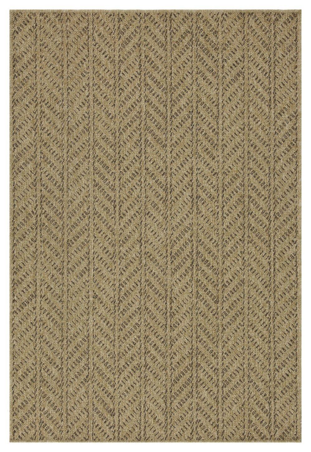 Earth - 7'10" X 10'3" Indoor, Outdoor Area Rug - Mocha, Natural - Furniture Home Direct