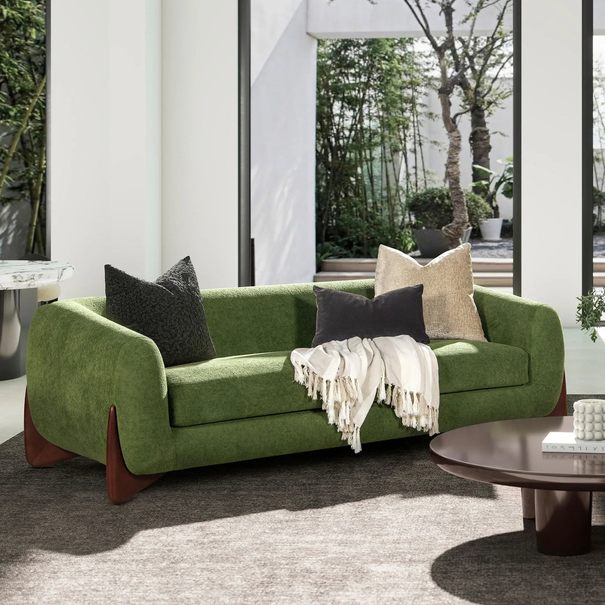 Alpine - Luxurious Upholstery Sherpa Sofa - Furniture Home Direct