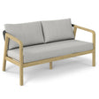 Palmetto Outdoor Sofa - Stone Gray - Furniture Home Direct