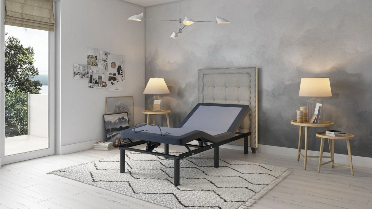 Bt3000 - Adjustable Bed Base With Head And Foot Position Adjustment - Furniture Home Direct