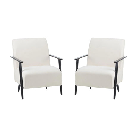 Modern Lounge Chair With Polyester Upholstery