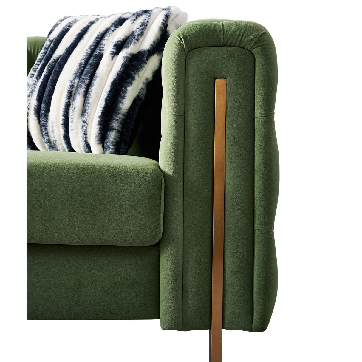 Chesterfield Modern Tufted Velvet Sofa - Mint Green - Furniture Home Direct
