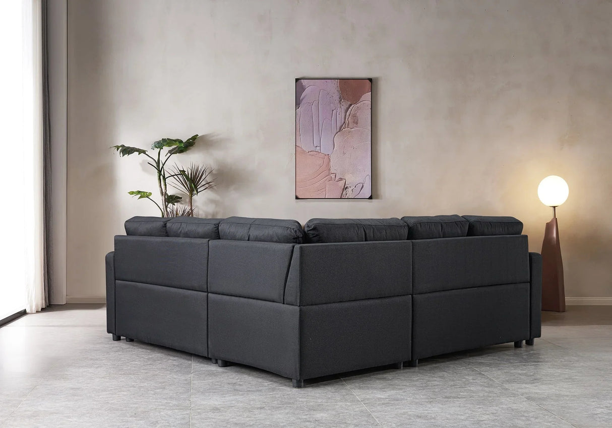 Comfort Design Sectional Sofa Bed - Furniture Home Direct