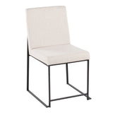 Fuji - Contemporary Modern Elegance With High Back Dining Chair (Set of 2) - Furniture Home Direct