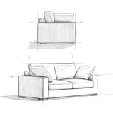 Charlie - Deep Seater Sofa - Furniture Home Direct