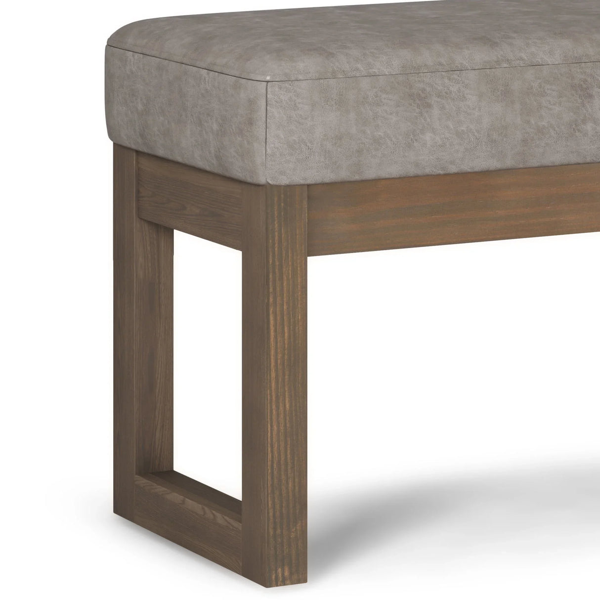 Milltown - Upholstered Ottoman Bench - Furniture Home Direct