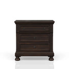 Nightstand Two Storage Drawers - Furniture Home Direct