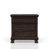 Nightstand Two Storage Drawers - Furniture Home Direct