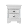 Verona - Accent Nightstand - Silver Champagne - Furniture Home Direct
