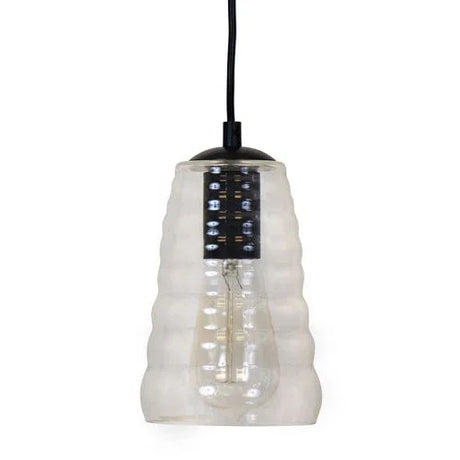 Torus - Long Industrial Pendant - Clear - Furniture Home Direct