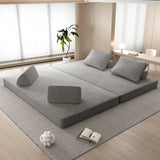 Multifunctional Convertible Sofa Bed With 2 Tumbler Backrests And 2 Pillows, Deep Seat Couch - Furniture Home Direct