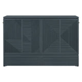 Murphy Bed With Large Drawer, USB Ports And Outlets - Furniture Home Direct