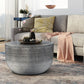 Johnsen - Handcrafted Metal Coffee Table - Furniture Home Direct