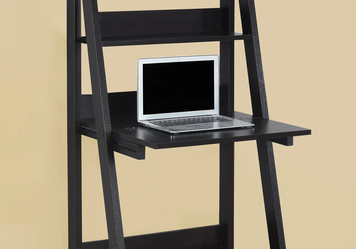 Computer Desk For Home Office, Laptop, Leaning, Storage Shelves - Furniture Home Direct