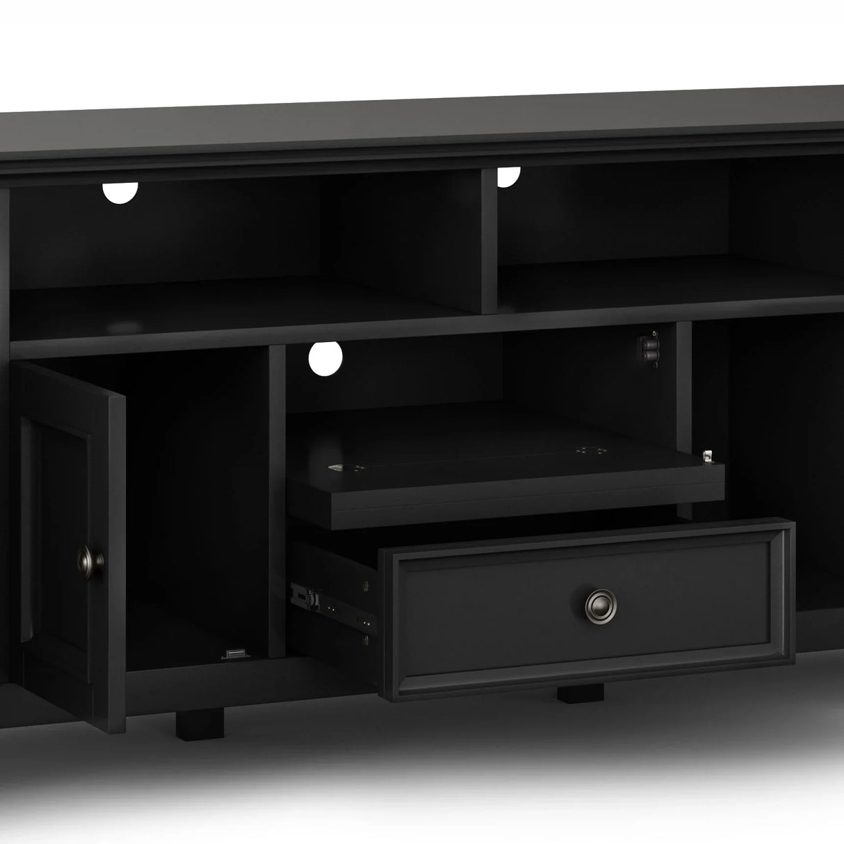 Amherst - Wide TV Media Stand - Furniture Home Direct