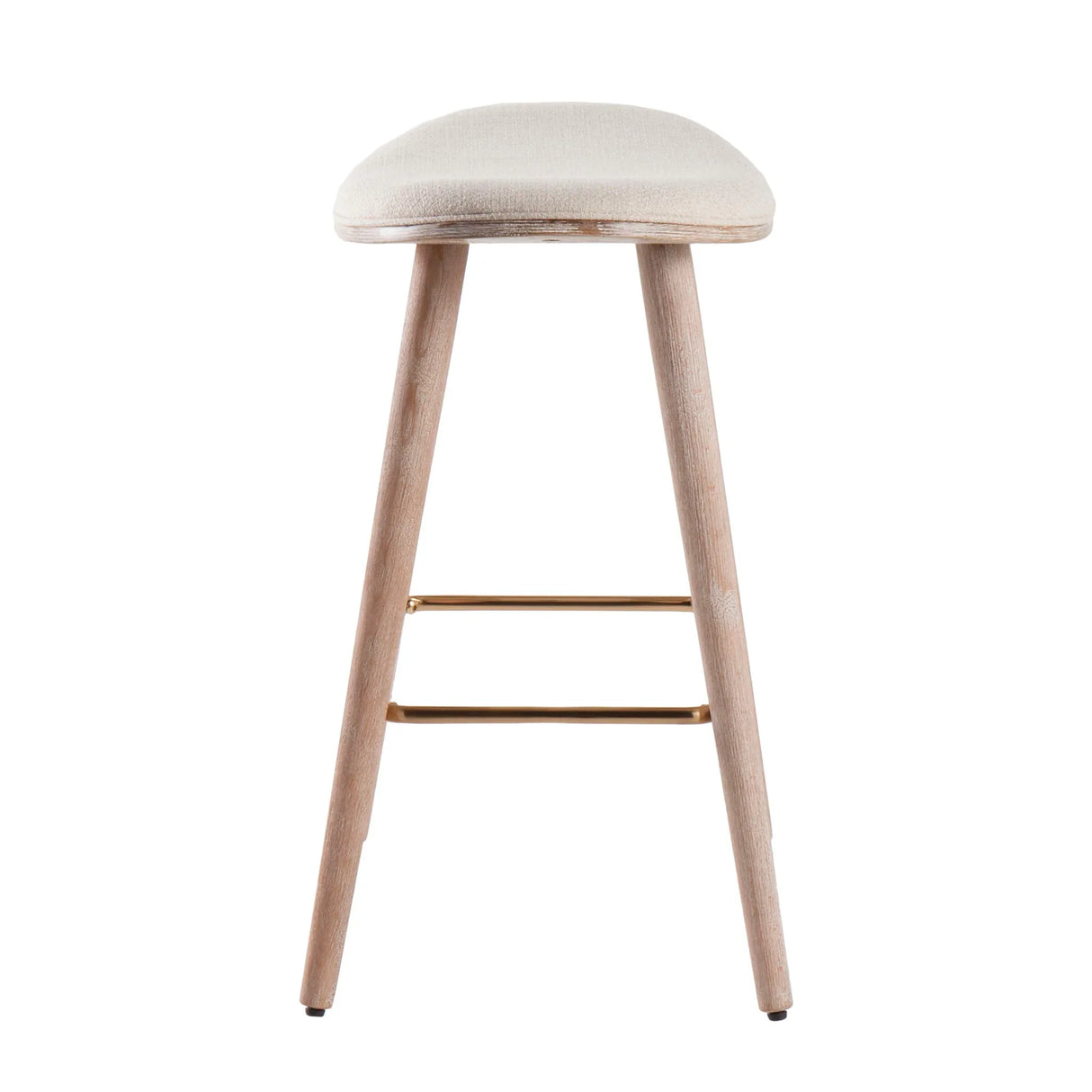 Saddle - Contemporary Counter Stool (Set of 2) - Furniture Home Direct