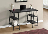 Computer Desk For Home Office, Storage Shelves, Industrial Design - Furniture Home Direct