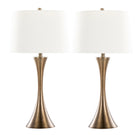 Lenuxe - Contemporary Elegant Table Lamp (Set of 2) - Furniture Home Direct