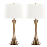 Lenuxe - Contemporary Elegant Table Lamp (Set of 2) - Furniture Home Direct