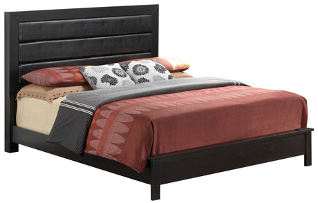 Transitional Modern Design Bed - Furniture Home Direct