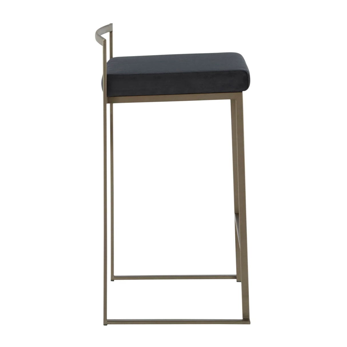Fuji - Industrial Stackable Counter Stool Elegant Design - Furniture Home Direct