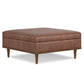 Shiloh - Multifunctional Square Storage Ottoman - Furniture Home Direct