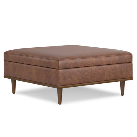 Shiloh - Multifunctional Square Storage Ottoman - Furniture Home Direct