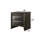 Ireland - Elegant Design Nightstand - Furniture Home Direct
