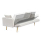 Teddy Fleece Sofa Bed With Luxurious Throw Pillows - Furniture Home Direct