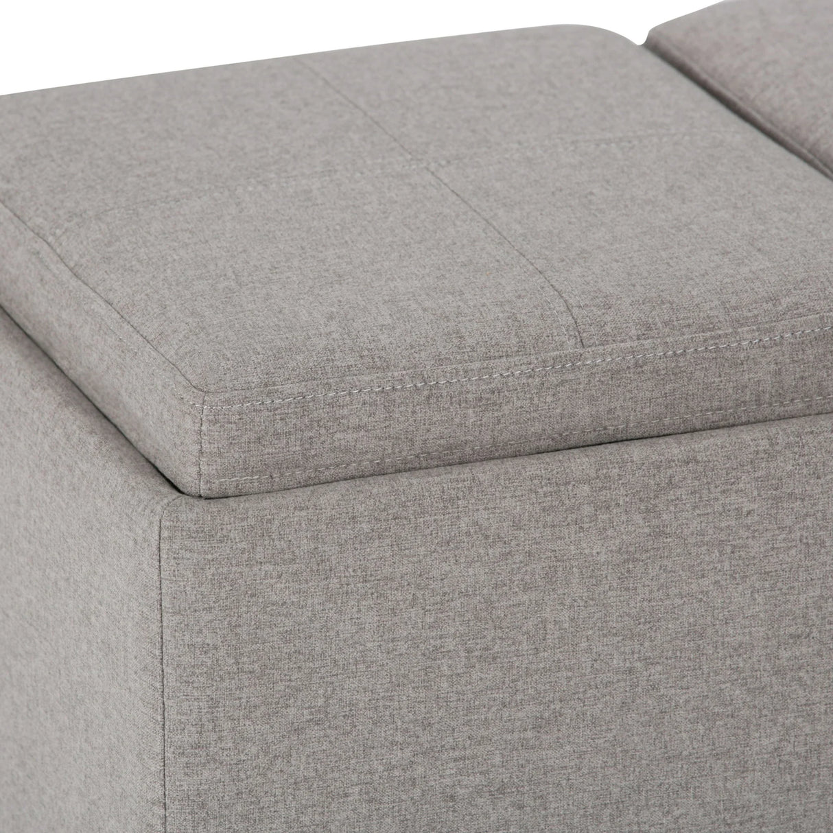 Avalon - Upholstered Storage Ottoman - Furniture Home Direct