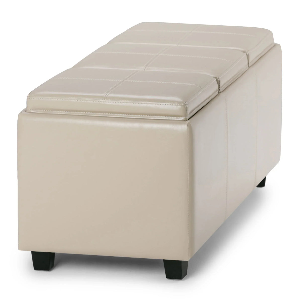 Avalon - Upholstered Storage Ottoman - Furniture Home Direct
