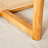 Round Dining Table Solid Wood Countryside Retro Natural - Furniture Home Direct