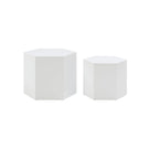 Hexahedron Coffee Tables For Living Room, Office, Bedroom (Set of 2) - Furniture Home Direct