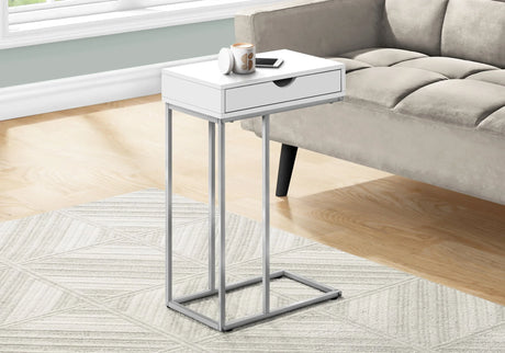 Accent Table, C - Shaped Contemporary & Modern Design - Furniture Home Direct