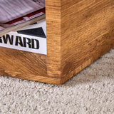 Coffee Table Set Hexagonal Wood Open Shelves Modern Wood - Furniture Home Direct