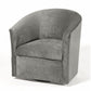 Eden - Swivel Chair With Microfiber Upholstery And Hardwood Frame - Furniture Home Direct