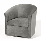 Eden - Swivel Chair With Microfiber Upholstery And Hardwood Frame - Furniture Home Direct